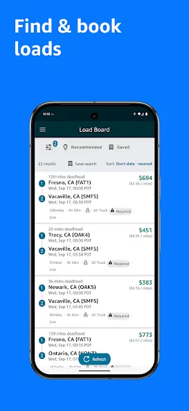 Amazon Relay screenshot 2