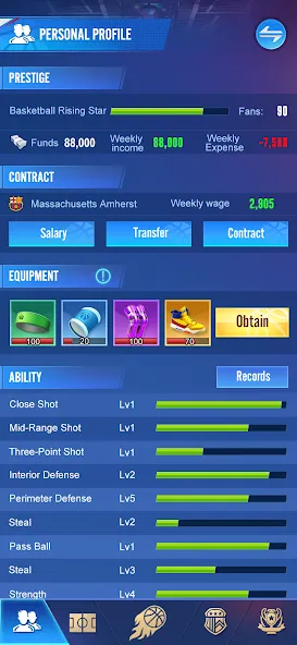 Star Rising: Basketball screenshot 3