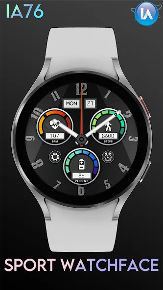IA76 Analog Watchface screenshot 1