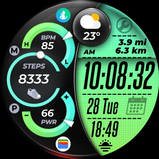 OMG 289 - Digital Watch Face screenshot 25