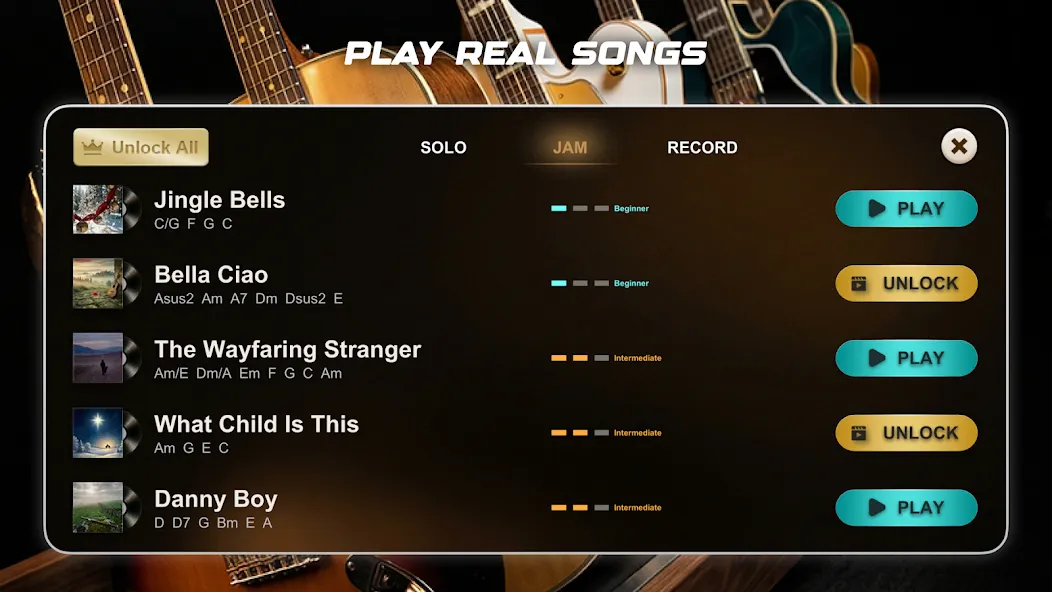 Real Guitar - Tabs and chords! screenshot 3