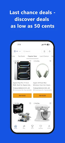 Justbid.com screenshot 6