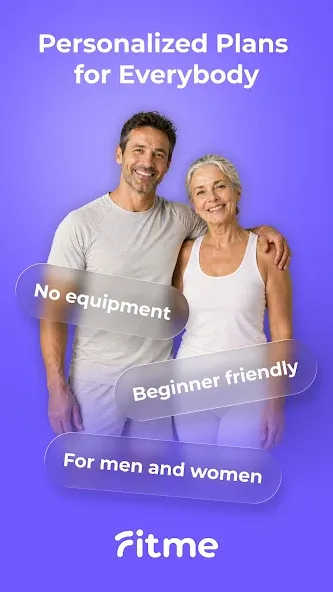 FitMe - Lazy Workout at Home screenshot 1