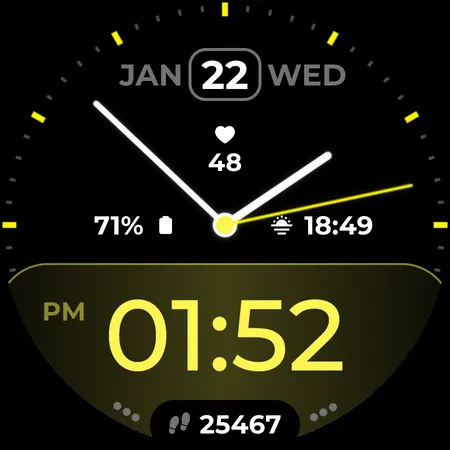 Twin Zone Watch Face screenshot 11