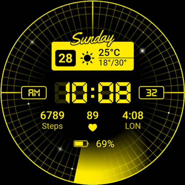 Watch face 10h08.com #99 screenshot 30