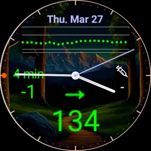 DMM17 Diabetic Watch Face XL screenshot 29
