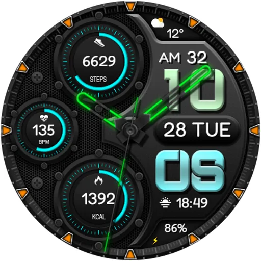 Hybrid GIMAGO URX19 Watch face screenshot 20