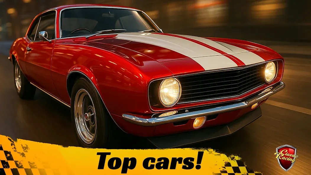 Classic Drag Racing Car Game screenshot 1