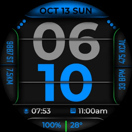 Watch Face H8 screenshot 8