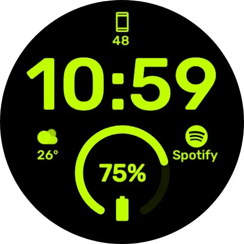 Big Time - Wear OS Watchface screenshot 8