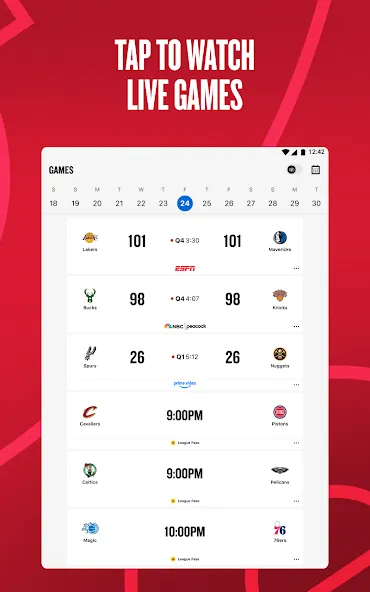 NBA: Live Games & Scores screenshot 27