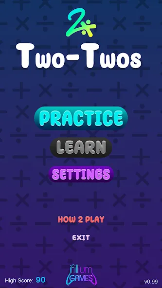 Two-Twos (Math Practice App!) screenshot 3