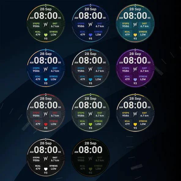 Topo Trail Watch Face screenshot 3