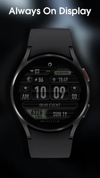 PRADO 05 Digital Watch Face screenshot 7