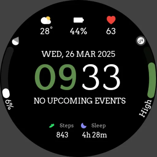 EXD152: Digital Watch Face screenshot 28