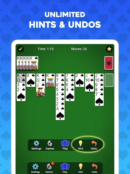 Spider Solitaire: Card Games screenshot 12