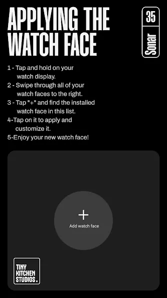 TKS 35 Sonar Watch Face screenshot 7