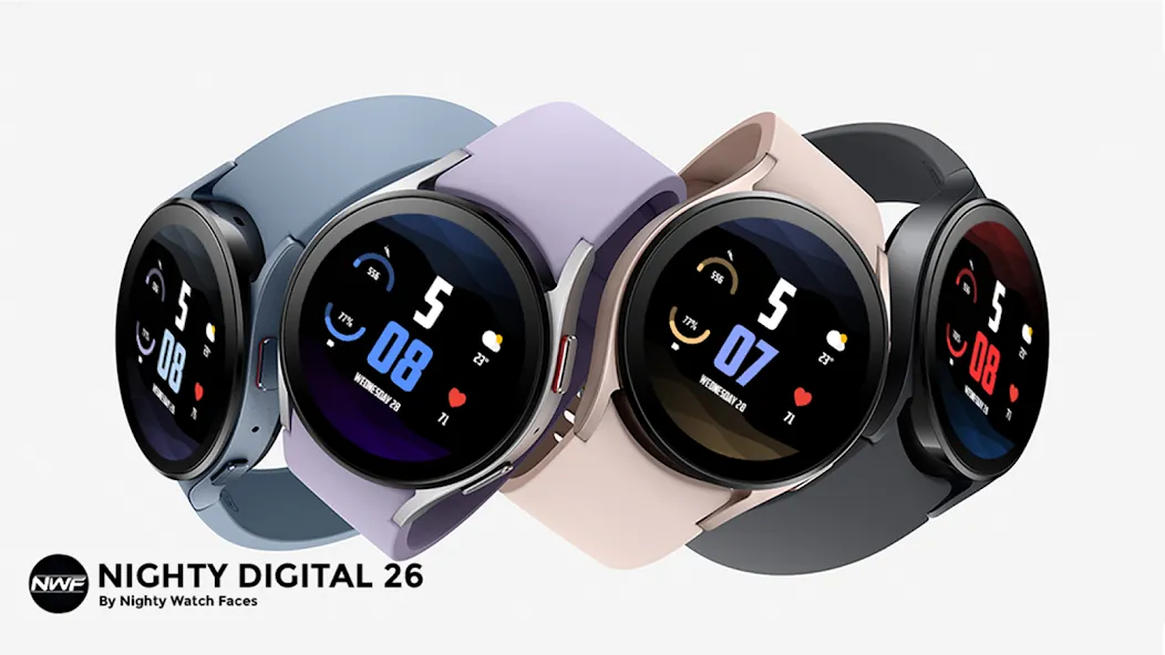 Nighty Digital 26 - watch face screenshot 14