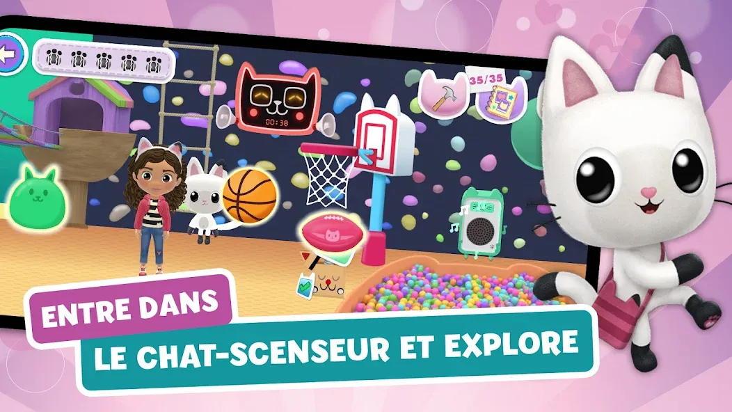 Gabbys Dollhouse: Jeux de chat screenshot 5