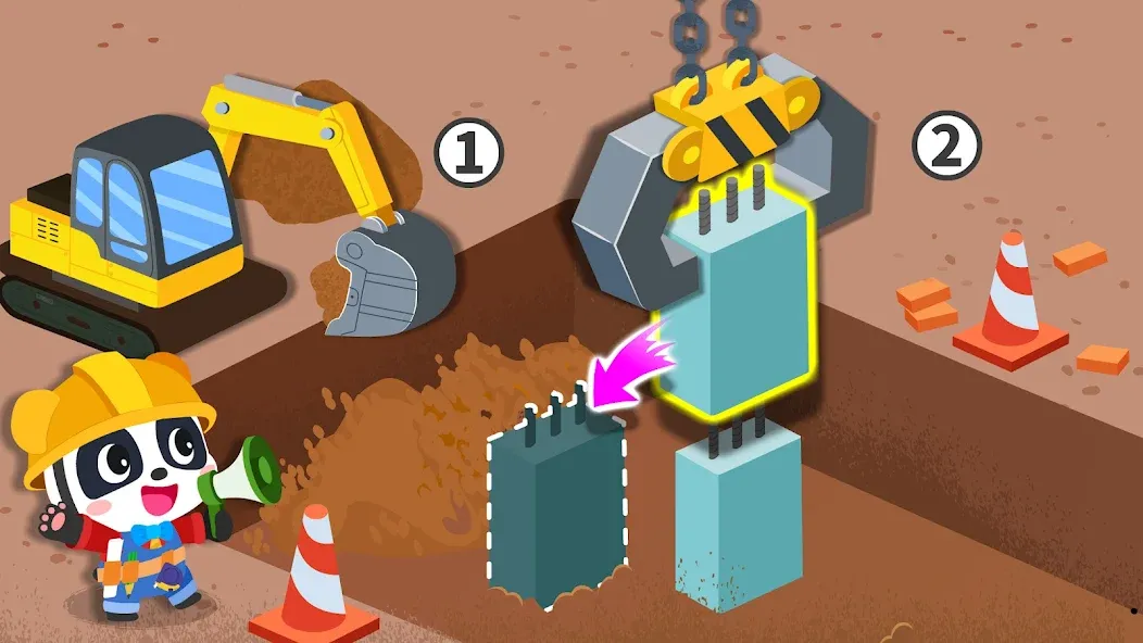Baby Panda's City Buildings screenshot 2