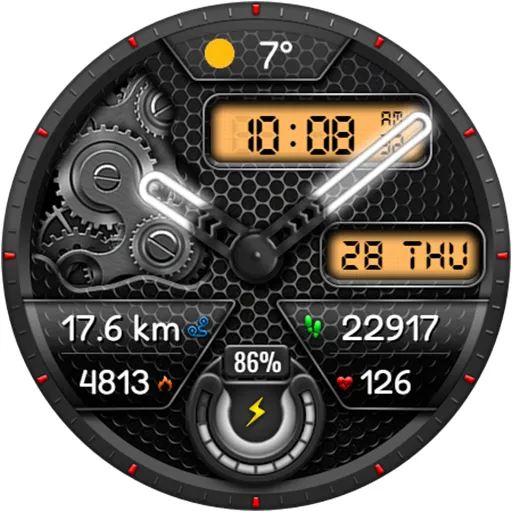 NERDAN URX136 Watch face screenshot 19