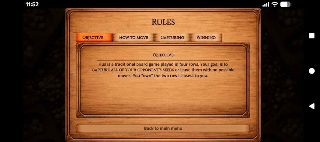 Hus: 4-Row Mancala screenshot 5