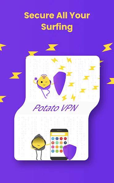 VPN PotatoVPN - WiFi Proxy screenshot 5