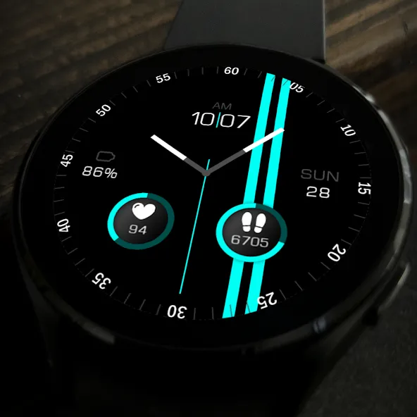 Key065 Analog Watch Face screenshot 6