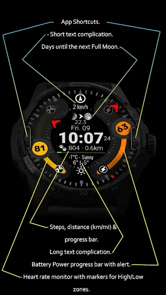 Watch Face CUE171 screenshot 2