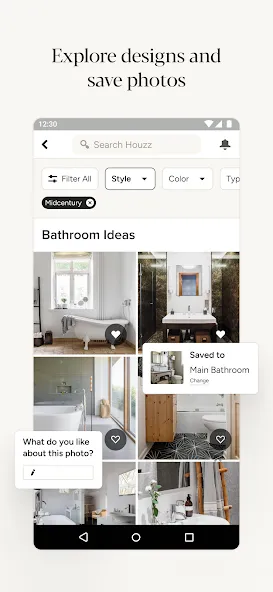 Houzz - Home Design & Remodel screenshot 2