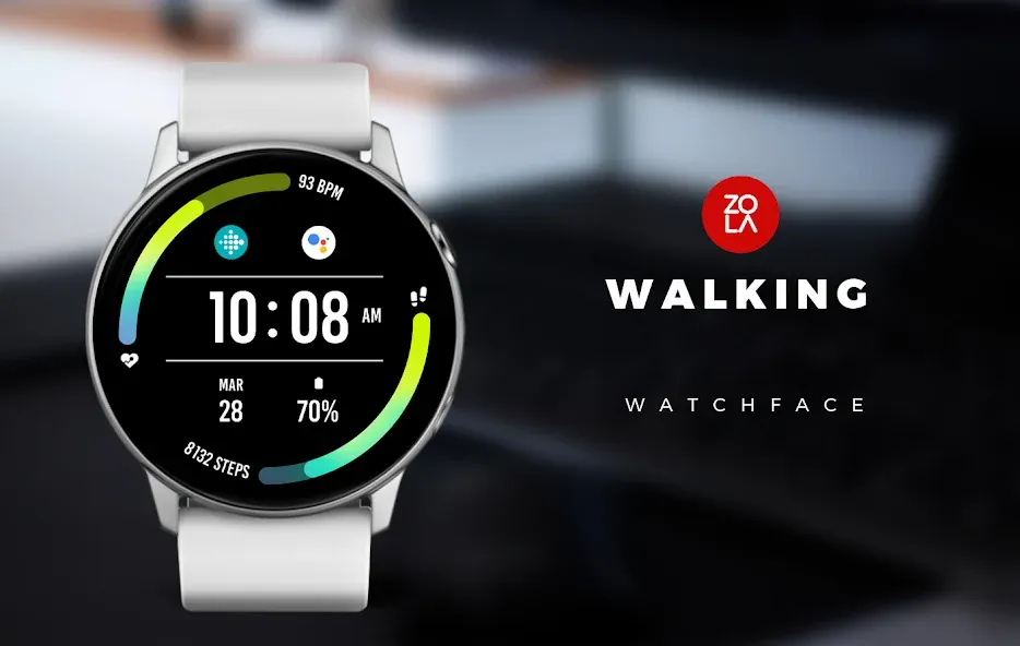 Walking Watch Face screenshot 1