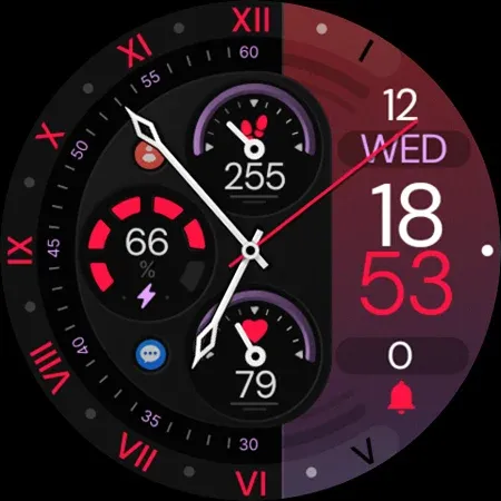 Dream 160 Hybrid Watch Face screenshot 9