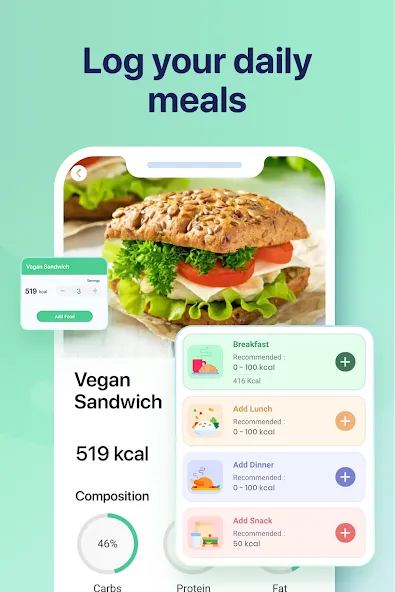 AI Calorie Counter App screenshot 2