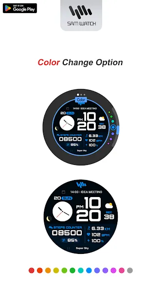 SamWatch PointColor 10 2023 screenshot 4