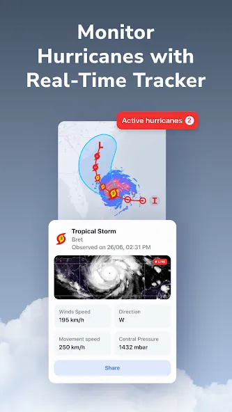 Rainbow Weather: Storm Radar screenshot 5
