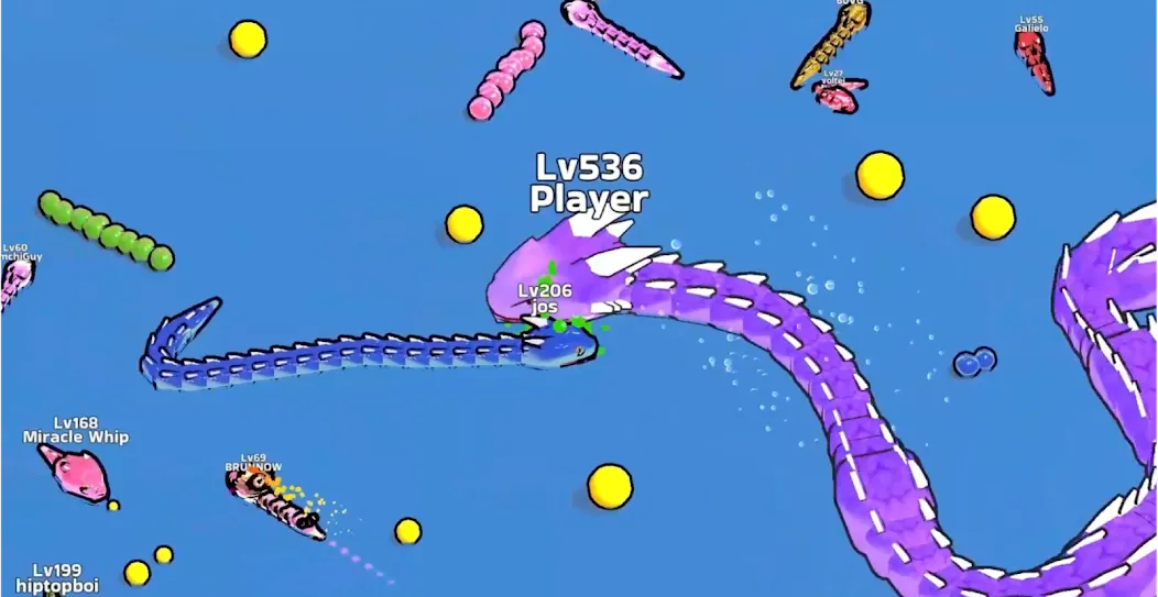 Snake Clash! screenshot 2
