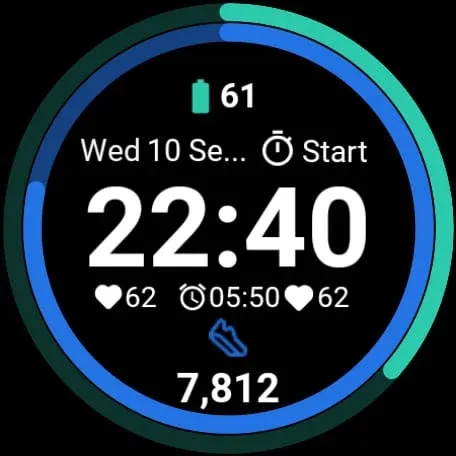 G Fit: Health Watch Face Wear screenshot 14