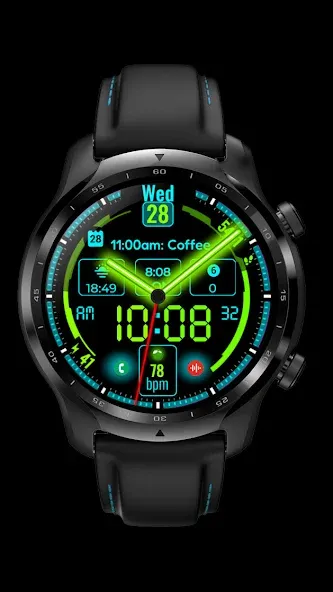 Hybrid Watch Face CUE140 screenshot 8
