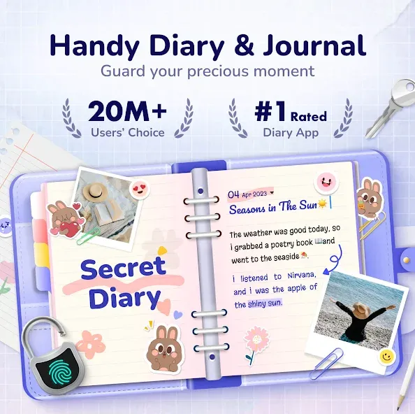 Diary with Lock: Diary Journal screenshot 9