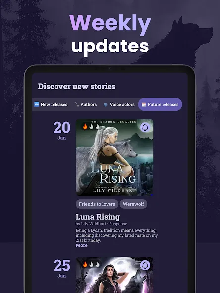 MoonLit - Werewolf Novels screenshot 11