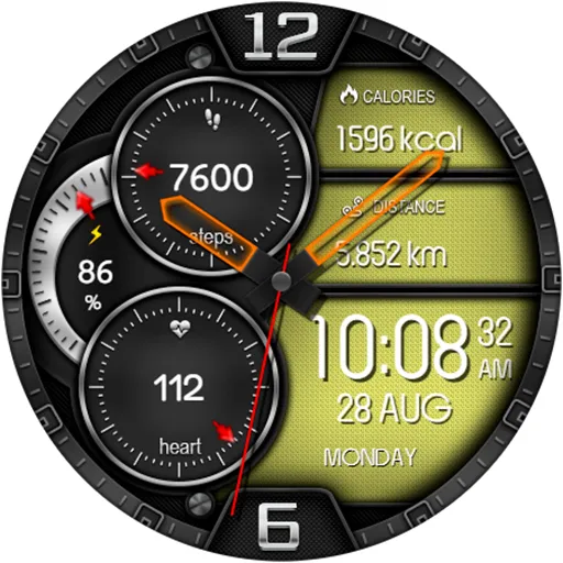 Hybrid Tamix Watch Face screenshot 17