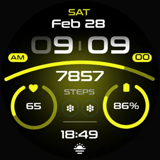 OMG 439 - Digital Watch Face screenshot 29