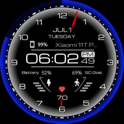 Futuristic Watch Face screenshot 15