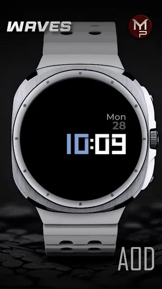 WAVES - Digital Watch Face screenshot 5