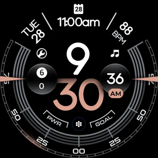 OMG 340 - Minimal Watch Face screenshot 26