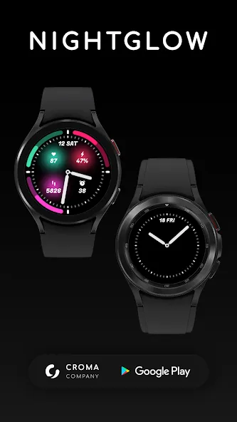 Nightglow for Wear OS screenshot 2