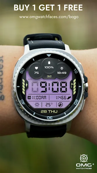 OMG 454 - Modern Retro Watch screenshot 8