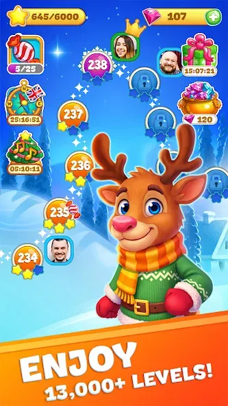 Christmas Sweeper 3 - Match 3 screenshot 5