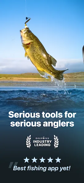 Deep Dive - Bass Fishing App screenshot 1