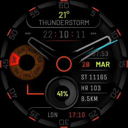 Watch Face WF181 screenshot 5